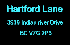 Hartford Lane 3939 INDIAN RIVER V7G 2P5